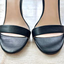 mix no. 6  Lina‎ Patterned Ankle Strap Dress Sandals | Black/Ivory 7.5 Photo 3