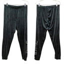 Juicy Couture  Sleepwear Black Velour Jogger Pajama Pants Studded Women's Large Photo 1