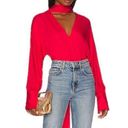 L'Academie  Malin Top in Bright Red Photo 0