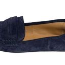 Kenneth Cole  Reaction Bare-ing Mocassin Loafer Flats Navy Size 7M Suede Photo 4