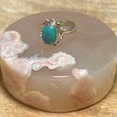 Sterling Silver Turquoise Stone 925  Ring Photo 0