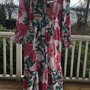 INC  INTERNATIONAL CONCEPTS Plus Size Floral-Print Ruffled Maxi Dress - Size 1X. Photo 1