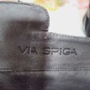 Via Spiga  Tall Boots Prish Riding Boots Black Suede Leather Sz 7.5 Photo 8