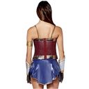 DC Comics Wonder Woman  Adult Corset Bustier Top Costume Medium NWT Photo 10