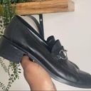 Franco Fortini Vintage Y2K  Grunge Black Loafers Platforms SZ 8 Early 2000s Photo 4