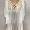 l*space New. L* white and cream lace coverup. S/XS. Retails $149 Photo 0