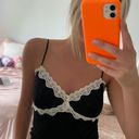 SheIn Lace Black Tank Photo 2