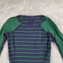 Lululemon Women's Full Tilt Long Sleeve Top Blue Green Size 2 (?) Photo 5