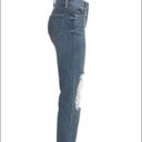 L'Agence L’Agence Jordan Ripped Distressed High Waist Crop Straight Leg Jeans Size 24 Photo 6