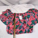 Sugar Lips  Floral Print Tiered Off-The-Shoulder Top Size M NWT Photo 6