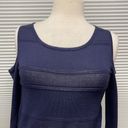 The Limited  NWT Navy Blue Lightweight Cold Shoulder Sweater Size Small Photo 1