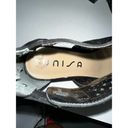 Unisa  Black‎ perforated sueded sandal size 8 Photo 2