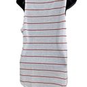 Grayson Threads  Patriotic Made in USA Rose Wine Red/White Striped tank Sz L Photo 1