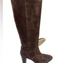 PARKE Marion  Dolly 85 Chocolate Brown Knee High Boots size 37 Photo 2