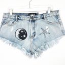 LF NWT  Taigwah Star and Moon Denim Shorts Photo 1