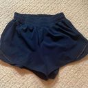 Lululemon Navy Hotty Hot Shorts 4” Photo 0