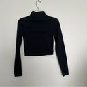 H&M  Cropped Longsleeve Turtleneck Size XS Photo 2