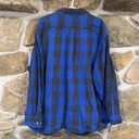 Carhartt Blue/Black  Button Down Structured Flannel Photo 3