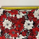 Krass&co Vintage Y2K G.A.S. . Black Red & White Floral Mini Skirt Photo 11