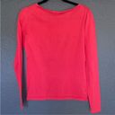 Krass&co G.H & Boss  Top women’s size small deep coral long sleeve shirt casual Photo 2