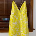 Anthropologie NWT $170  x Maeve Yellow Strappy Lace Mini Side Zip Dress 12 Photo 6