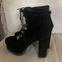 GUESS  Kelyna Lace Closure Boots sz 6.5 Photo 0
