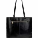 Patricia Nash  Danville Leather Tote Black Tan Photo 1