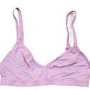 Aerie  Light Pink Smoothez Microfiber Triangle Bralette Lounge Bra Size Small Photo 0