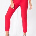 superdown NWT  Maisie Zip Back Skinny Pants Red Size SMALL Photo 0