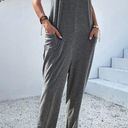 SheIn  LUNE Dual Pocket Keyhole Back Cami Jumpsuit Without Tee Photo 5