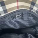 Burberry  London Nova Check Classic Plaid Canvas Leather Bucket Bag Purse Photo 9