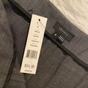 Theory  Belisa Pant in Sevona Stretch Wool in Charcoal Gray Size 8 NWT Photo 6