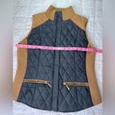 Krass&co Montana  Cognac Brown/Tan & Black Quilted Vest - Small Photo 8