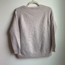 H&M  Metallic Confetti Dot Wool Cardigan Sweater (S) Oatmeal Photo 6