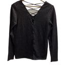 Krass&co NY & ‎ black straps on back sweater size M Photo 1