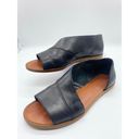 1. State  Black Leather d'Orsay Celvin Sandal size 6 Photo 5