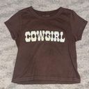 Brandy Melville Brady Melville Classic Cowgirl Crop Top Photo 0