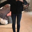 Elizabeth and James  women’s Kellan collar black biker jacket size small S Photo 9