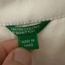 United Colors Of Benetton  Cream Trench Coat Cotton Size Medium EU 44 Midi Photo 12