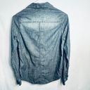 Arizona Jeans Arizona Jean Co Denim Chambray Pearl Snap Shirt XS Photo 1