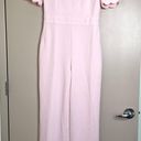 Harper  Rose Scallop V-neck Jumpsuit Pink Size 6 Photo 5