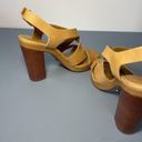 Ralph Lauren Lauren  womens strappy heels tan leather size 8 Photo 5