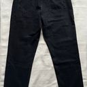 Abercrombie & Fitch Curve Love High Rise Dad Jeans - Black Photo 4