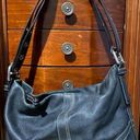 Coach  Purse Black Leather Photo 0