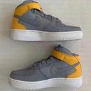 Nike Women's Air Force 1 '07 Mid Basketball Sneakers Stealth Size: 5 Photo 8