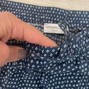 Think & Believe Italia Blue & White Print Pull On Elastic Waist Skirt Size Small Photo 6