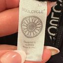 SoulCycle  BLACK WHITE COTTON BRALETTE LOUNGEWEAR RACERBACK TOP S Photo 3