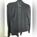 One Clothing  Solid Black Basic Staple Piece Cardigan Size Medium Photo 4