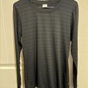 Zyia  Long Sleeve Black Sheer Workout Active Wear Top size M Photo 0