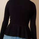 International concepts INC  Black Peplum Jacket Photo 1